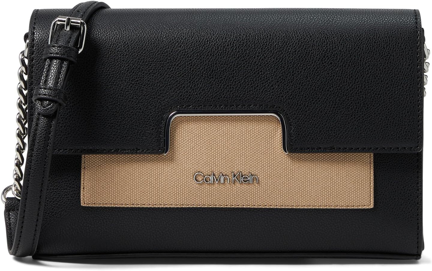 

Сумка кросс-боди Calvin Klein Finley Tailored Crossbody, цвет Black/Natural