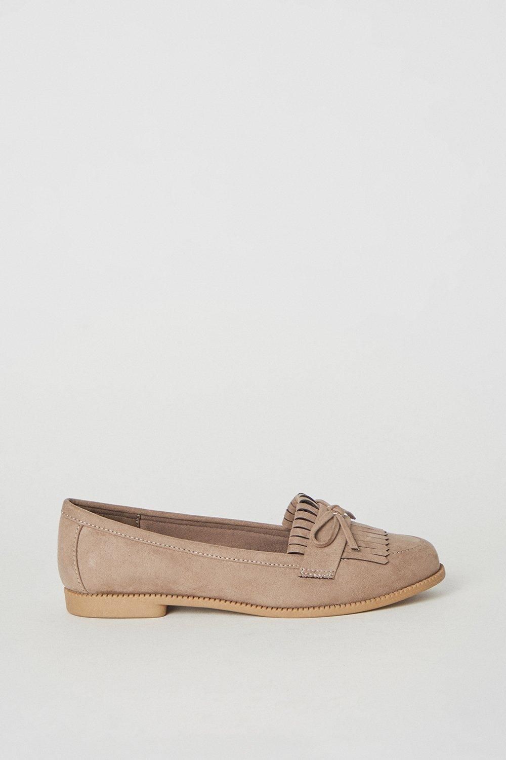 Лоферы Dorothy Perkins Loretta с кисточками, серо-коричневый — фото 2