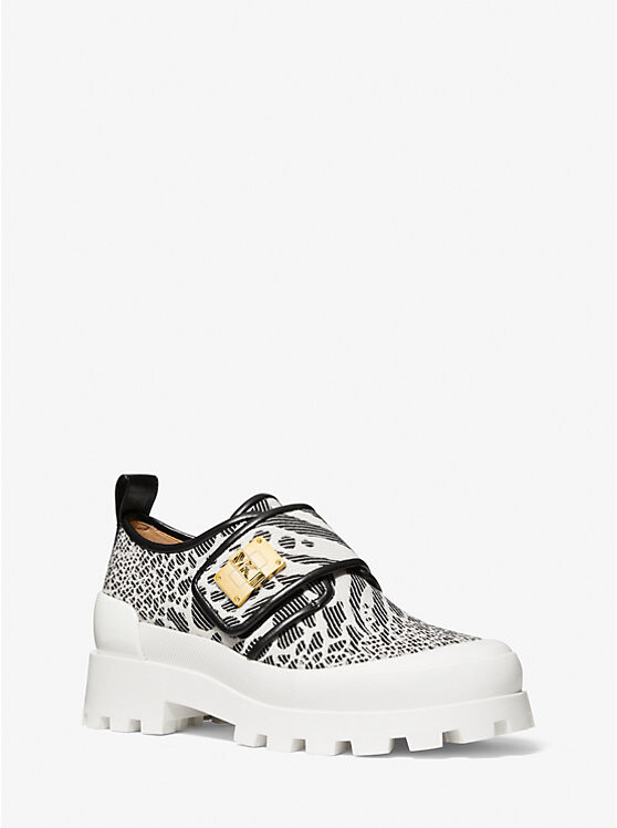 

Лоферы Padma Animal Jacquard Michael Kors, черный
