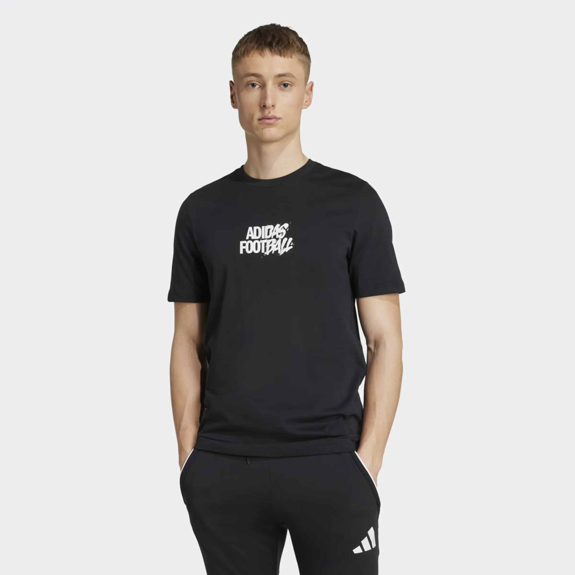 

Футболка мужская Football Tango History Graphic adidas, черный