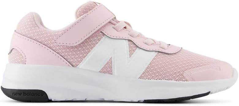 Кроссовки New Balance Kids' Dynasoft 578 V1 на липучках, белый/розовый — фото 3