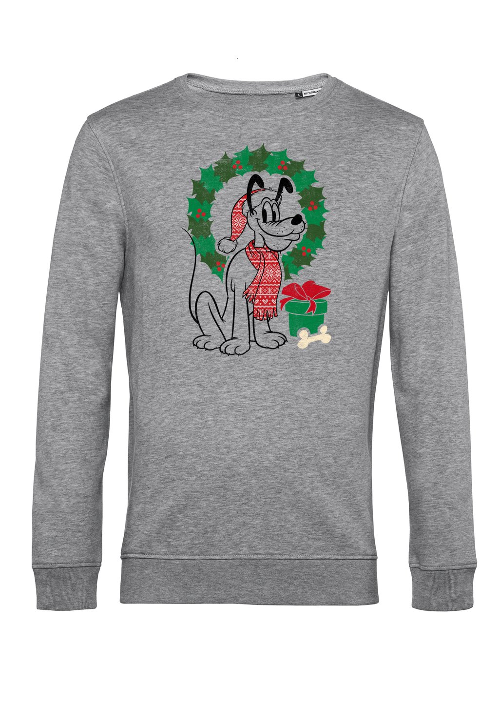 

Толстовка MICKEY CLASSIC CHRISTMAS FAIRISLE PLUTO Henry Tiger, серый