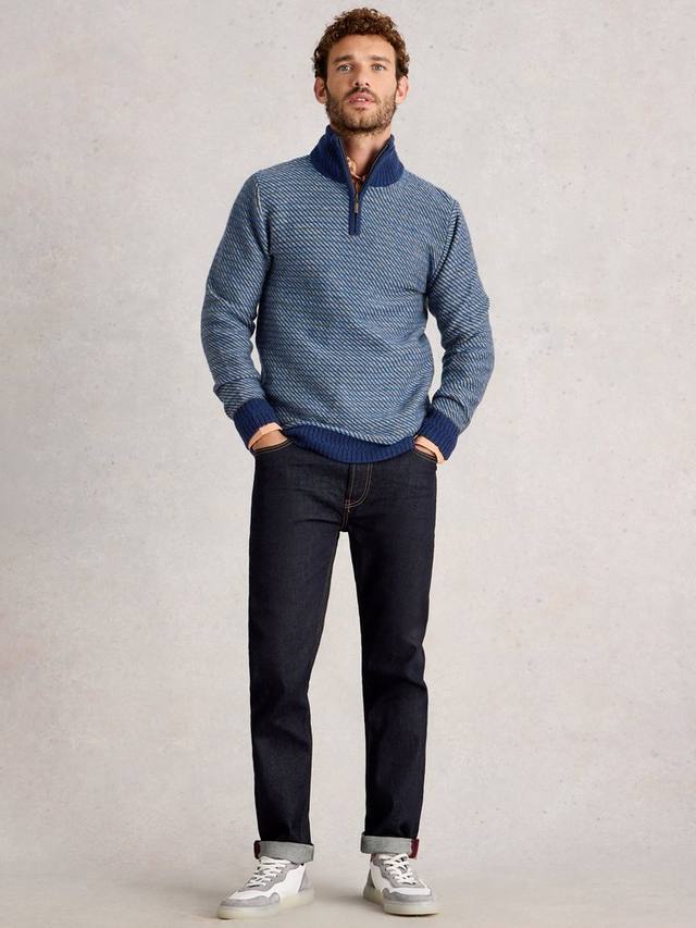 

Свитер Selby Wool Blend Herringbone с застежкой-молнией White Stuff