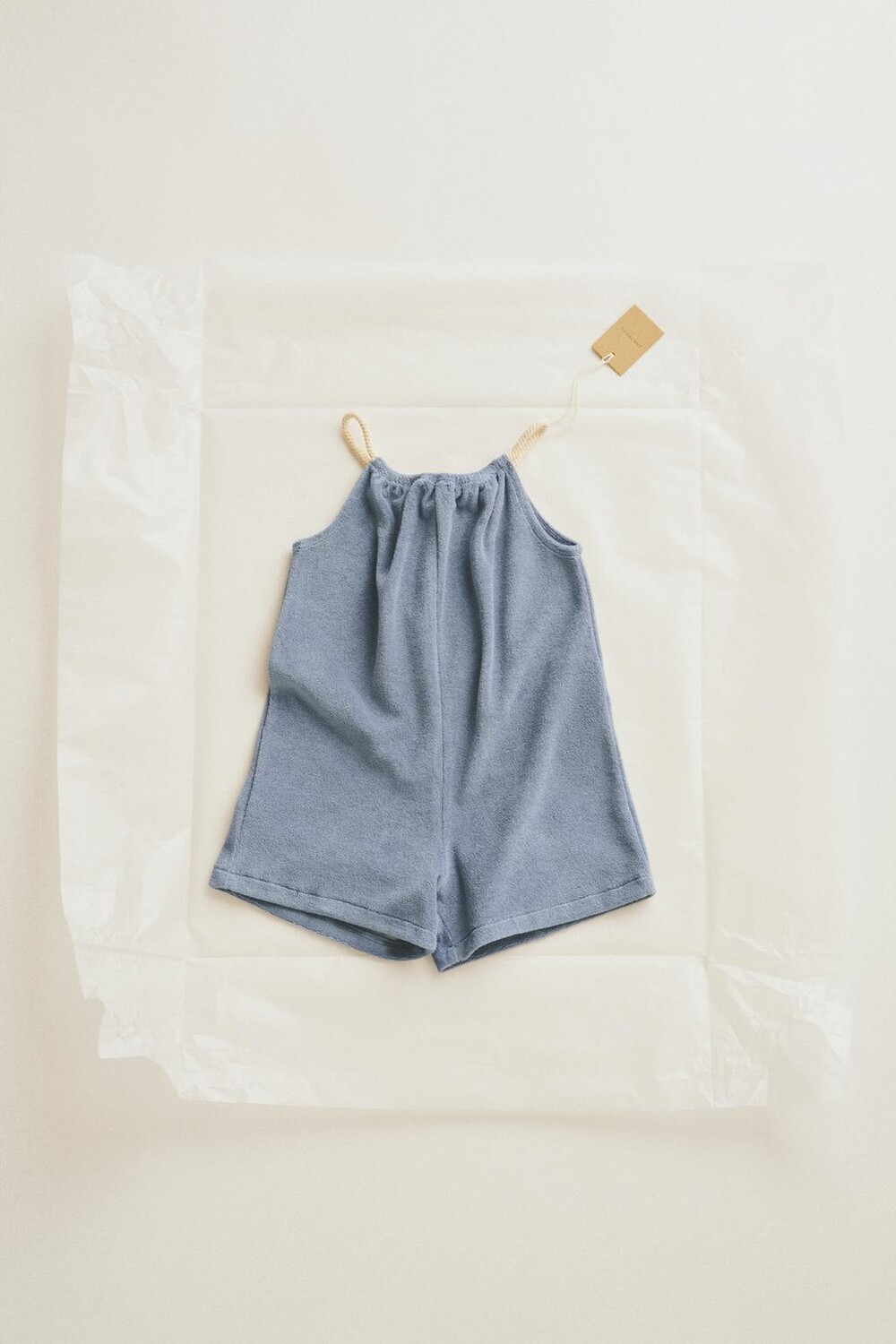 

Timelesz - махровый комбинезон ZARA, средне-синий