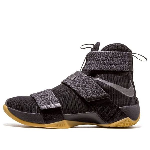 

Кроссовки lebron soldier 10 sfg 'black gum' Nike, черный