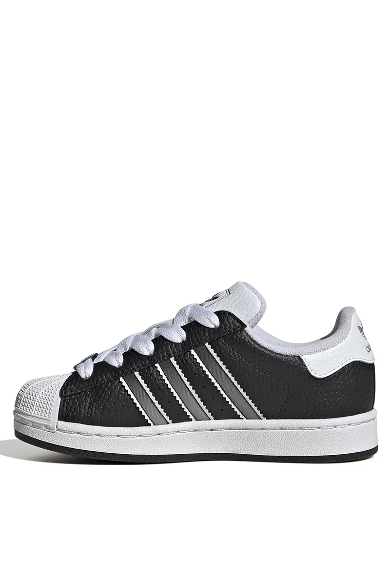 Кроссовки детские, Superstar II, Adidas, белый/черный — фото 4