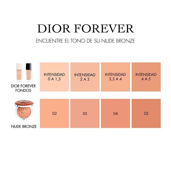 Бронзирующая пудра с естественным финишем DIOR Forever Nude Bronze Polvos, 03 Soft Matte — фото 4