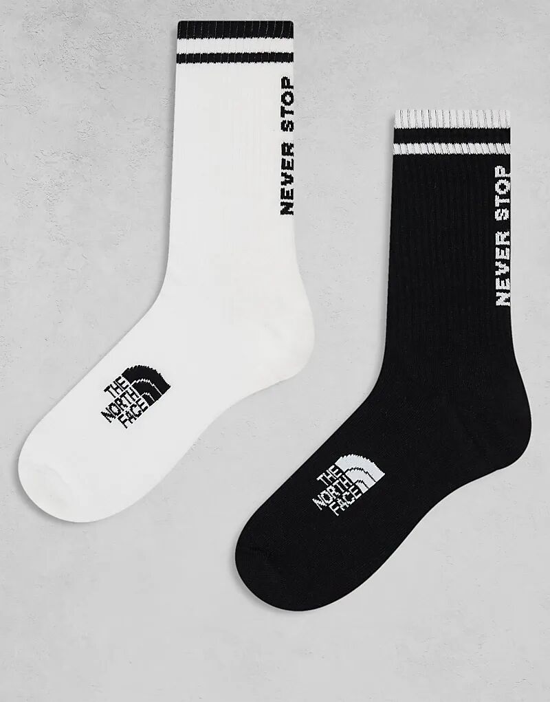 

Носки North Face Nse на каждый день в черно-белом цвете