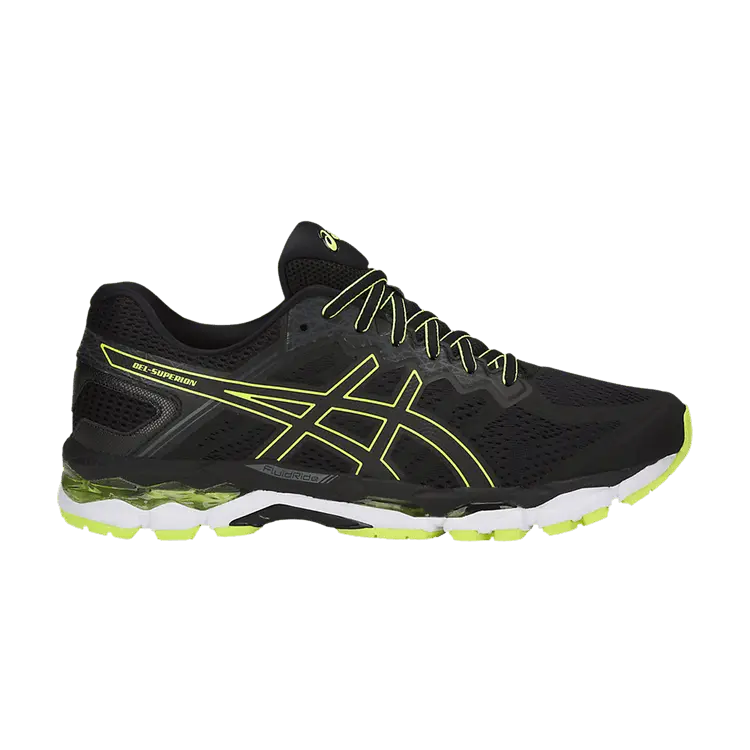 

Кроссовки Gel Superion 'Black Safety Yellow', черный