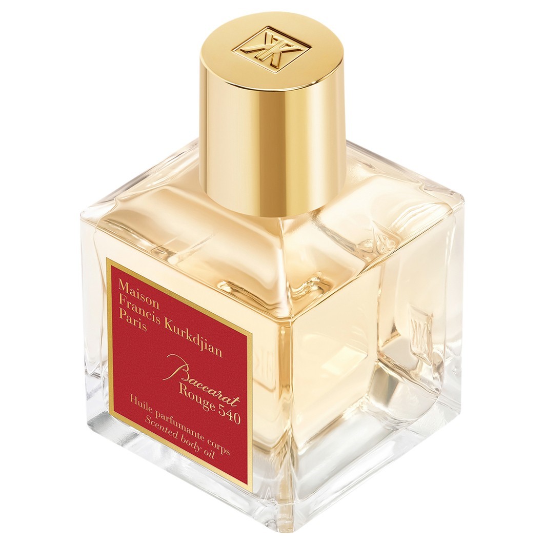 Масло для тела baccarat rouge 540 body oil Maison Francis Kurkdjian Paris, объем 70 мл — фото 2