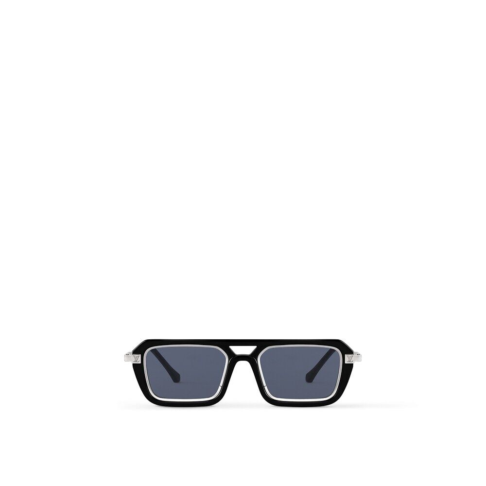 

Солнцезащитные очки LV Legacy Pilot Square Louis Vuitton, черный