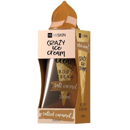 

Крем для тела Crazy Ice Cream соленая карамель 200 мл Hiskin