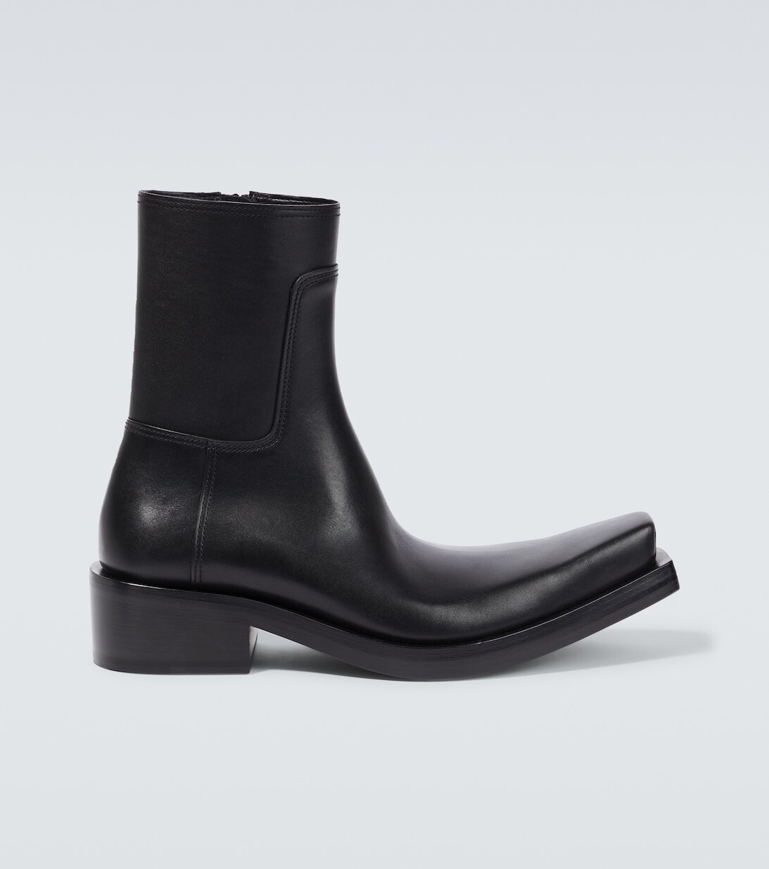

Кожаные сапоги Сантьяго Balenciaga, черный