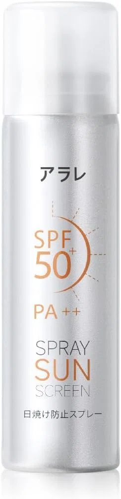 Солнцезащитный спрей Arale SPF50+ PA++ охлаждающий 150 мл Arare