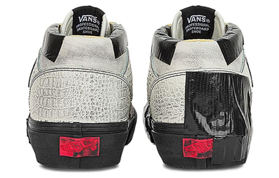 Обувь для скейтбординга Vans Half Cab унисекс, White — фото 4