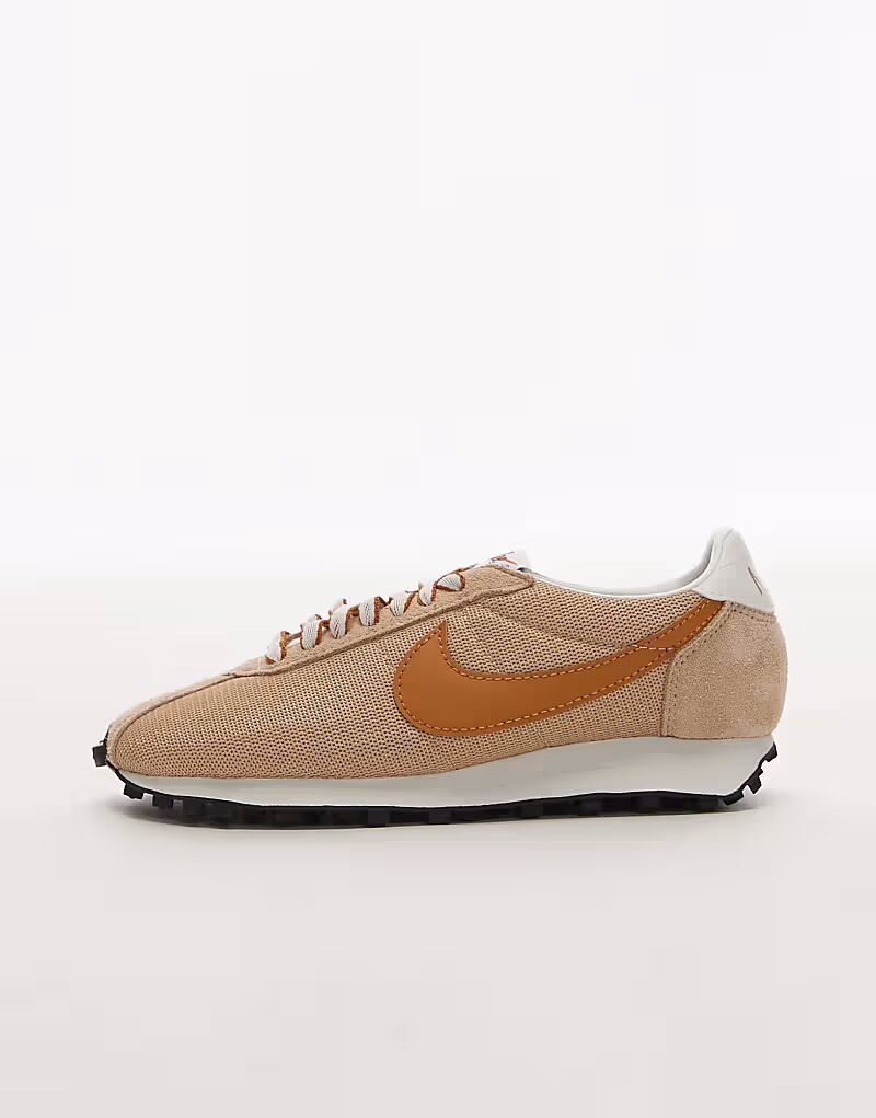 Кроссовки Nike LD-1000 SE бежевого и оранжевого цветов — фото 2