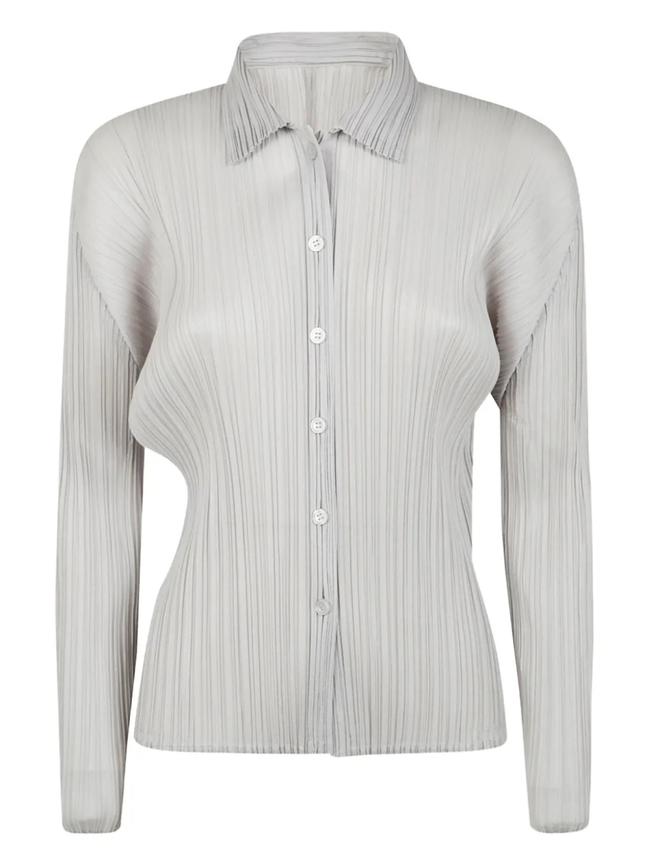 

Блузка с эффектом плиссе Pleats Please Issey Miyake, серый