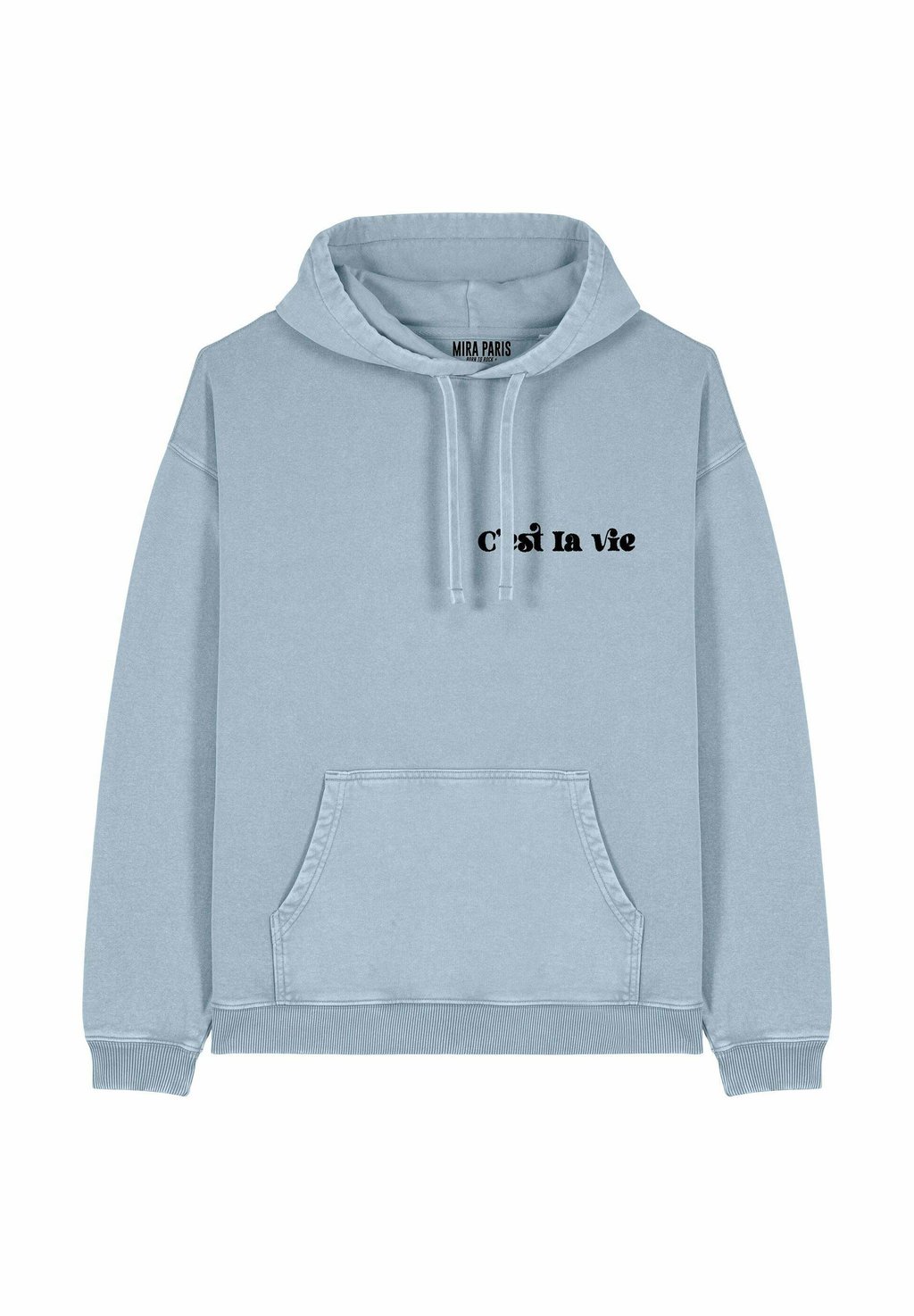 

Толстовка C'EST LA VIE EMBROIDERY VINTAGE Mira Paris, светло-голубой