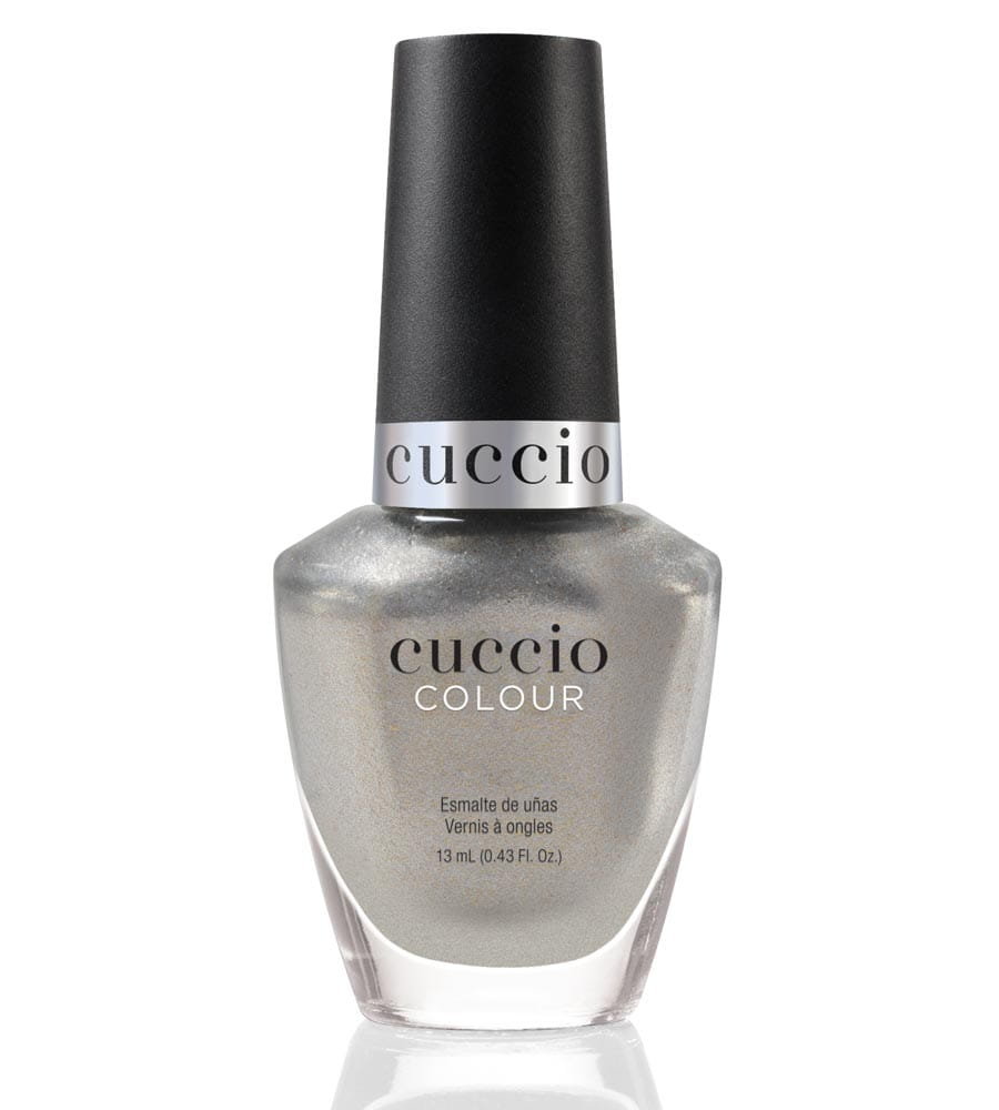 

Cuccio, 1270 Metallic Silver Nail Polish, 13 мл, Just A Prosecco