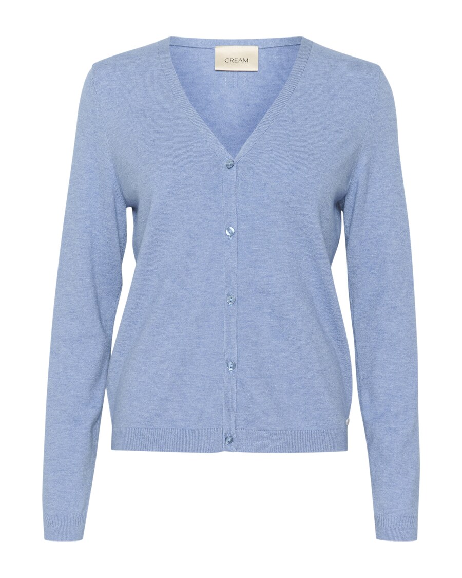 

Вязаный кардиган Cream Dela, цвет mottled blue