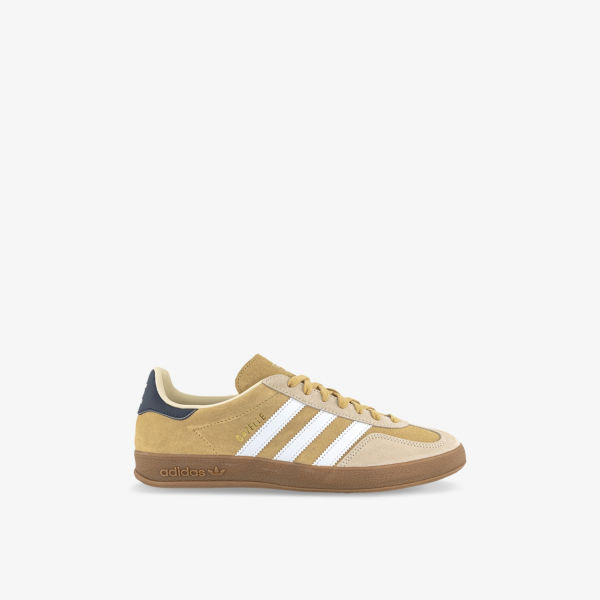 

Газель низкие кроссовки из замши для зала Adidas, цвет oat