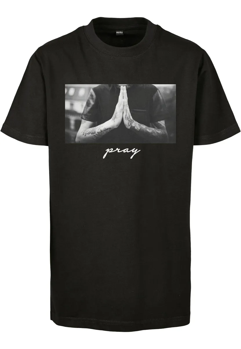 

Рубашка с короткими рукавами Mister Tee "Mister Tee Men's Kids Pray Tee" Mistertee, черный