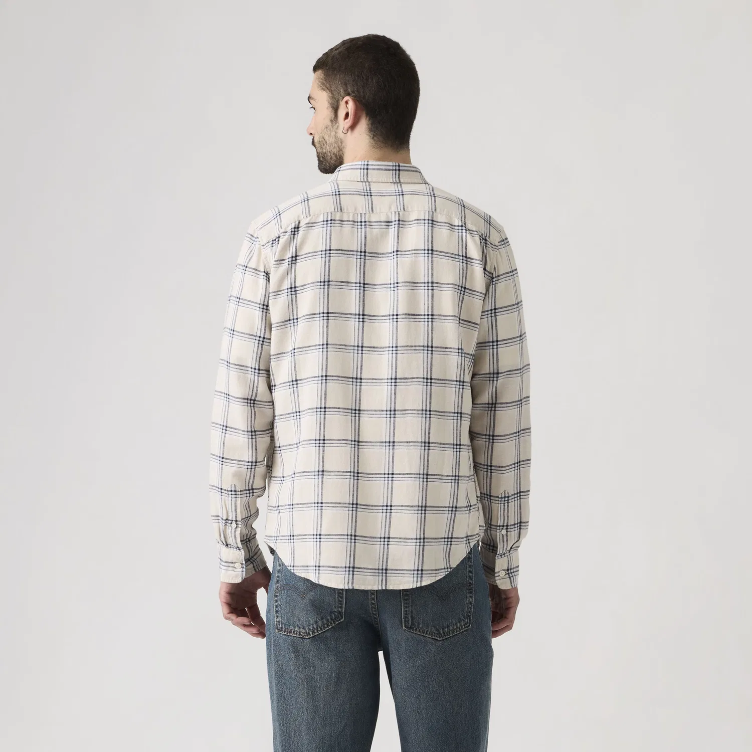Рубашка Sunset с одним карманом, стандартного кроя, из хлопка и льна Levi's, Multi-Color — фото 4