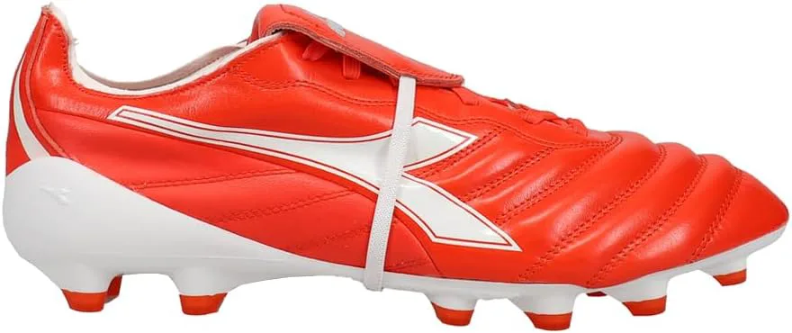

Мужские футбольные бутсы Diadora Brasil Elite Tech T Italy Lpx для твердого грунта с шипами - красные, красный