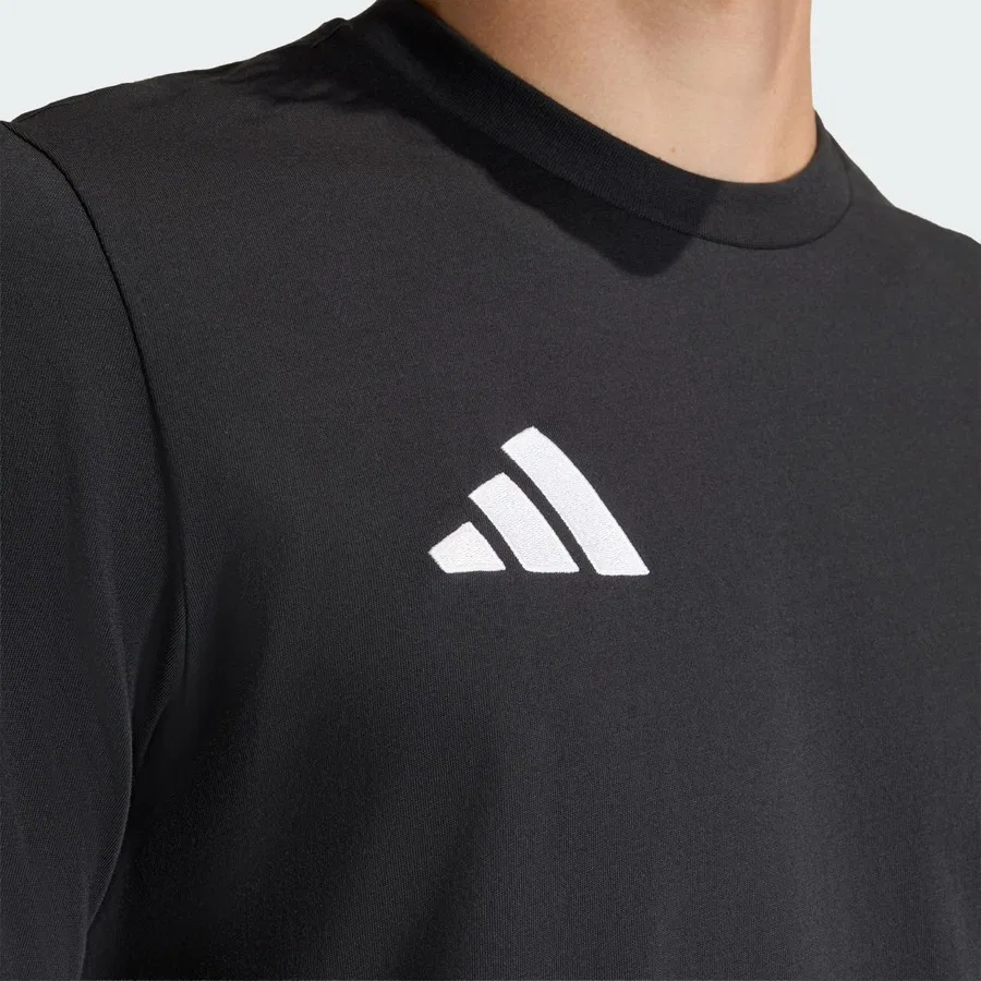 Футболка с коротким рукавом adidas Performance Entrada26 Tee, Черный — фото 4