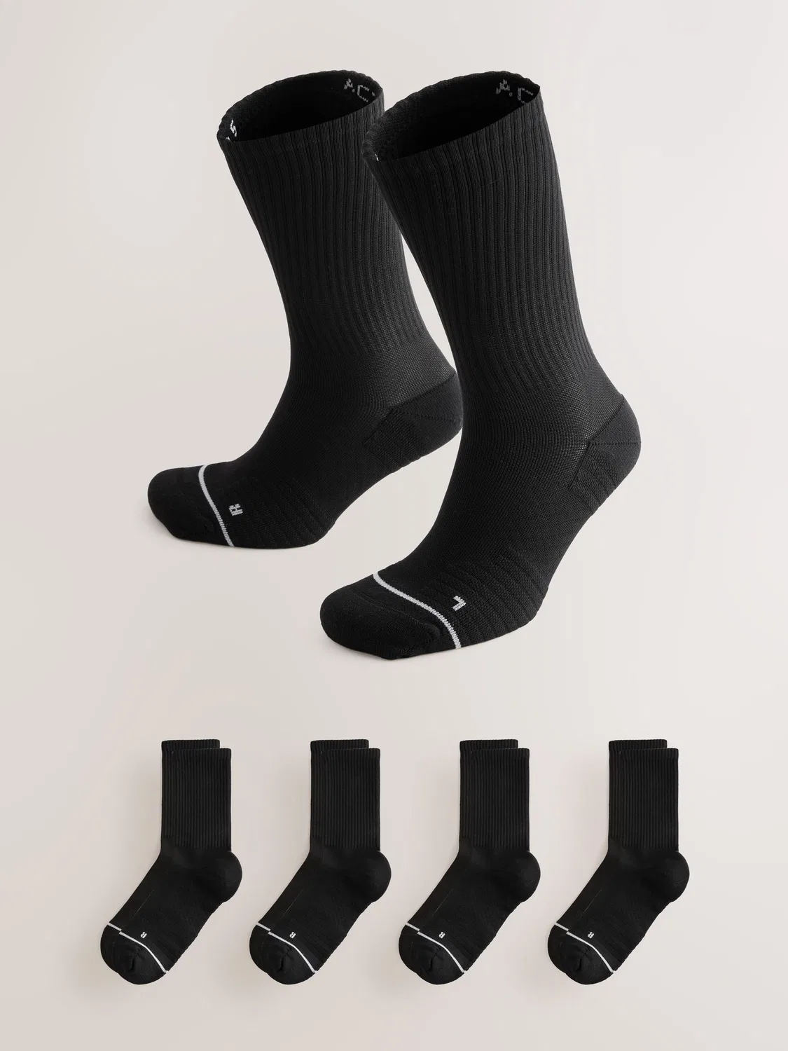 Носки спортивные Crew Active Cushioned Next, черный