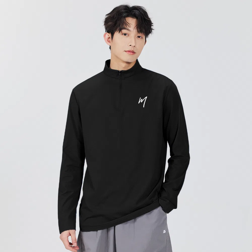 Детская футболка с быстросохнущей тканью MINISO, Black — фото 4