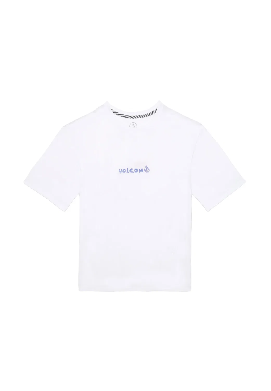 Tee weirdcard - футболка с принтом Volcom, White — фото 3