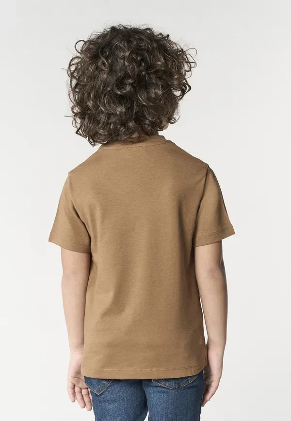 Футболка хлопковая Basic t-shirt U.S. Polo Assn, Marrone U.S. Polo Assn., коричневый — фото 2