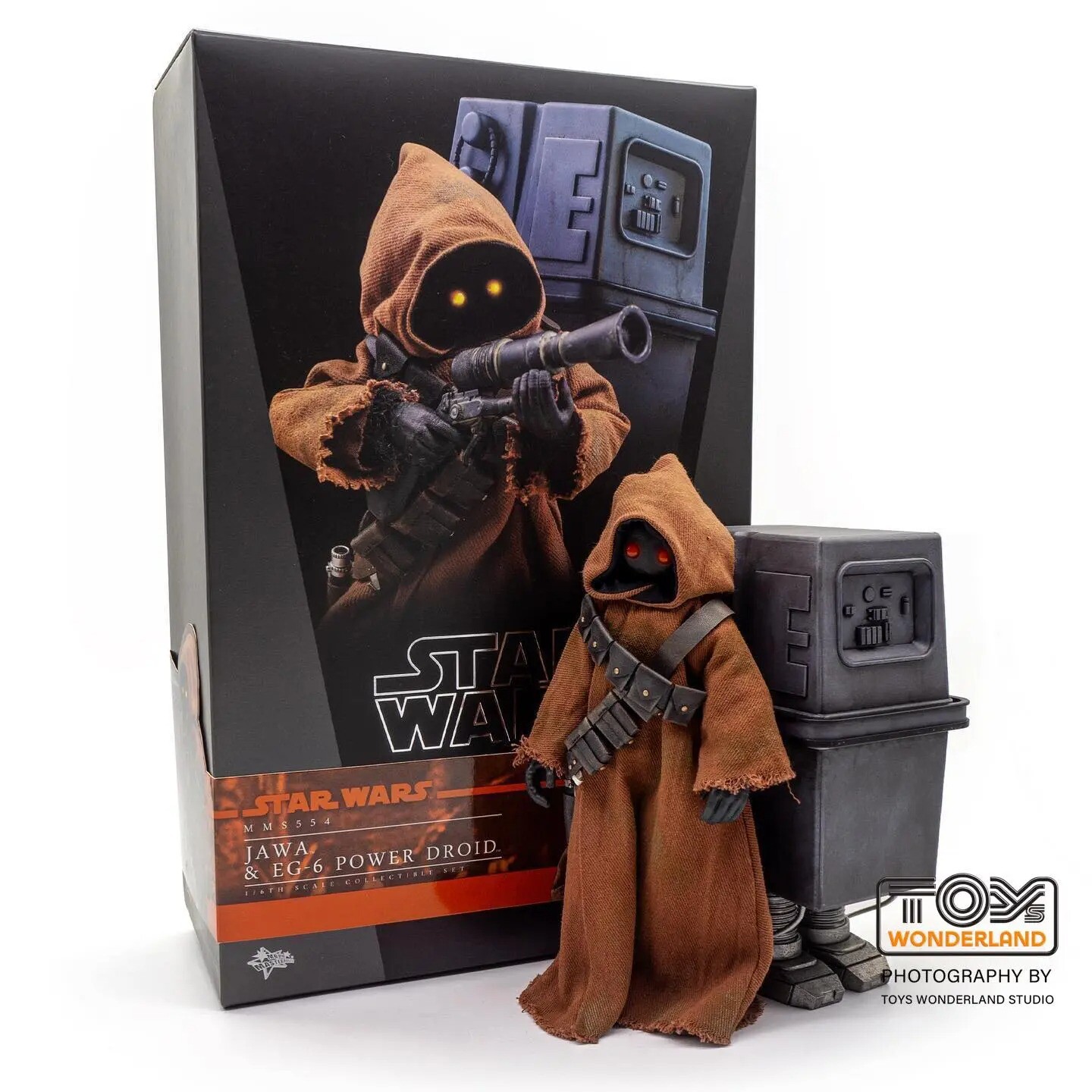 

Фигурка Hot Toys Star Wars, Episode IV A New Hope Jawa & EG-6 Power Droid MMS554, 21 см