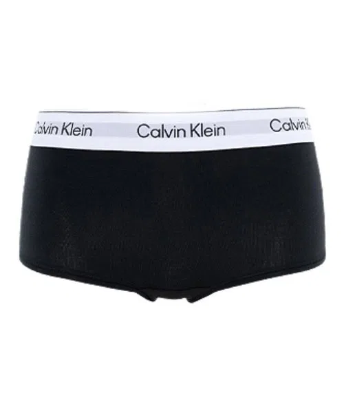 Женские трусы-слипы Calvin Klein BOYSHORT, Черный