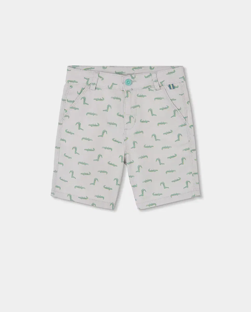 Детские шорты для мальчиков льняные Boboli, Blanco