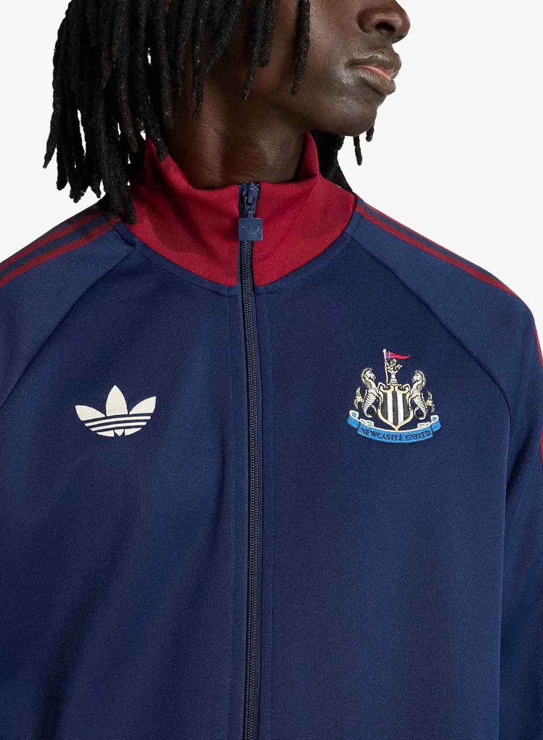 Куртка-трек с принтом New Castle Adidas, синий — фото 3