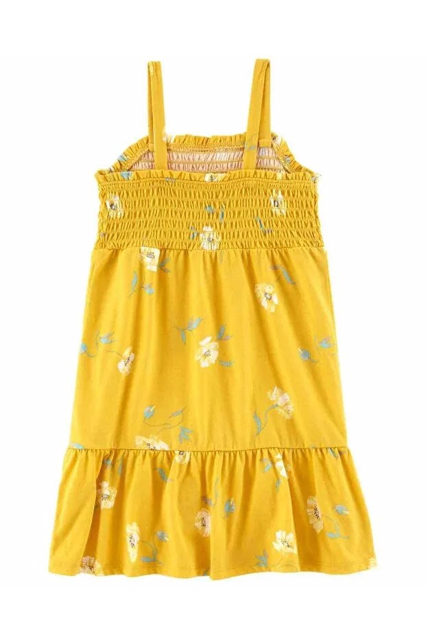 Детское платье для девочек с цветочным принтом Oshkosh B’Gosh, Multicolor — фото 2