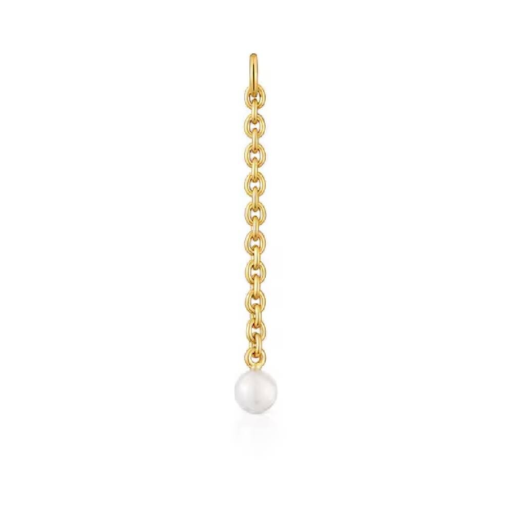 

Подвеска Tous Hold Oval Cultivated Pearl, позолоченное серебро/искусственный жемчуг