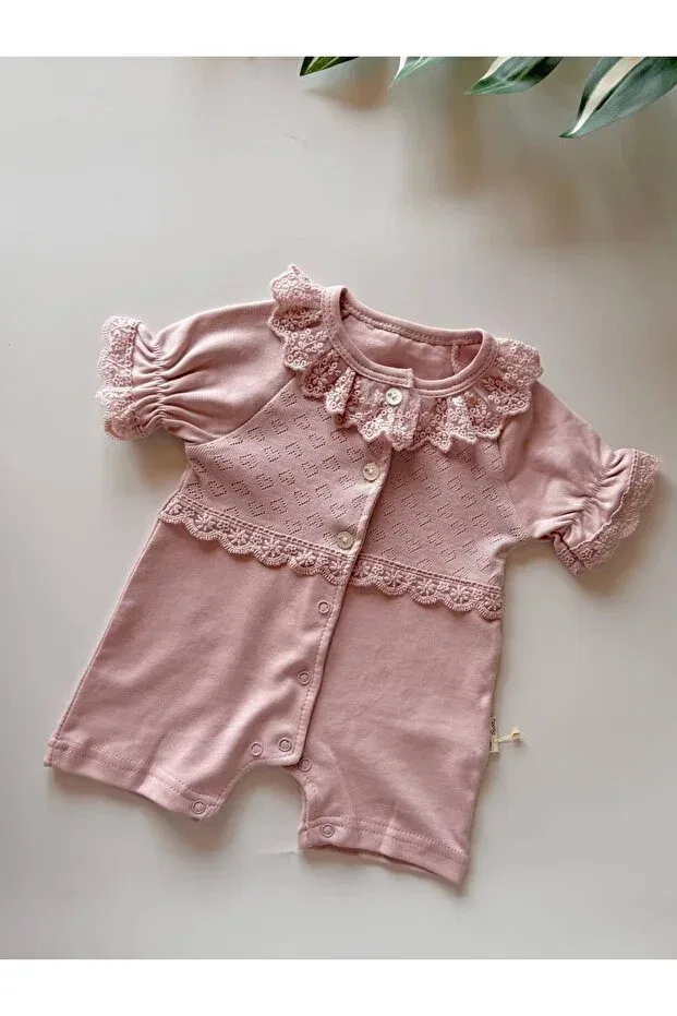 Детский комбинезон для девочек хлопковый Kapsülbebek, Pink