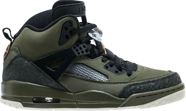 

Кроссовки Jordan Spizike Olive Green, зеленый