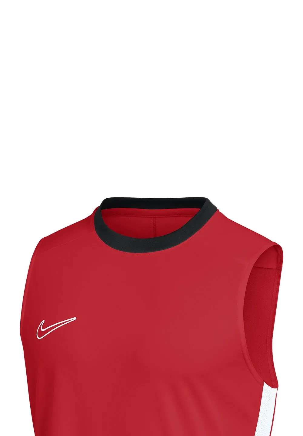 Футболка Academy 25 fussball - ткань для командного спорта - майка - топ Nike Performance, Rotschwarz — фото 3