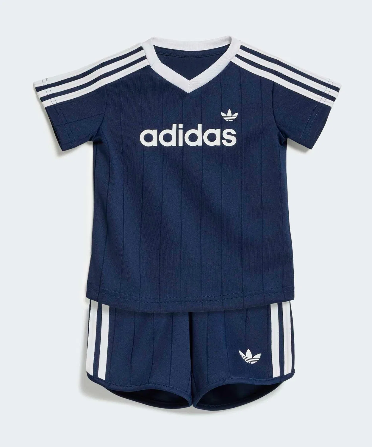Детский комплект из футболки и шорт с принтом Adidas Originals, Blue
