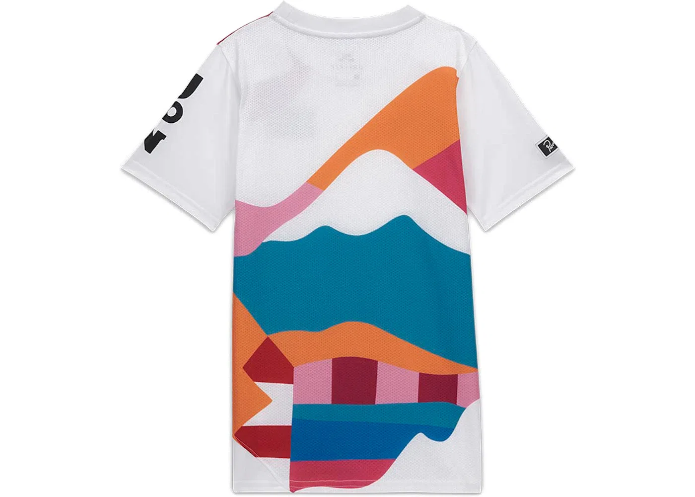 Детская футбольная джерси Nike SB x Parra Japan Federation Kit Crew Jersey, White/Black — фото 2