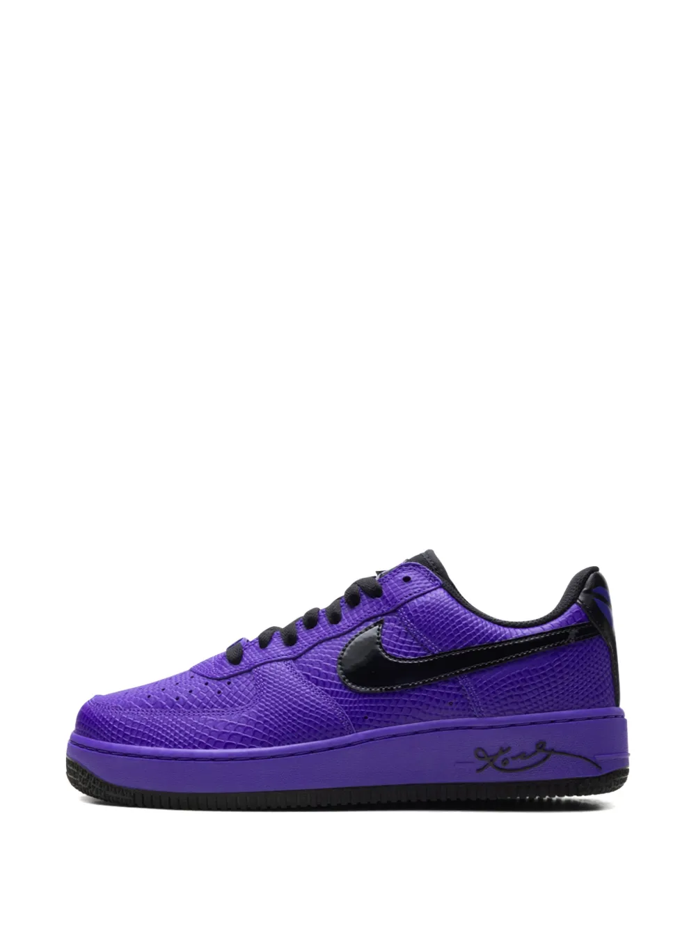 Кроссовки Air Force 1 Low «Kobe Byrant - FC Barcelona» Nike, фиолетовый — фото 3