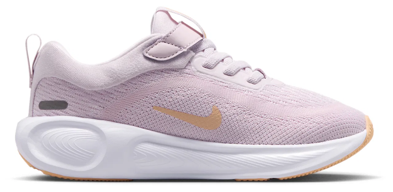 Кроссовки для мальчиков Preschool Stellar Ride Nike, цвет Bleached Lilac/Black/Pink Foam