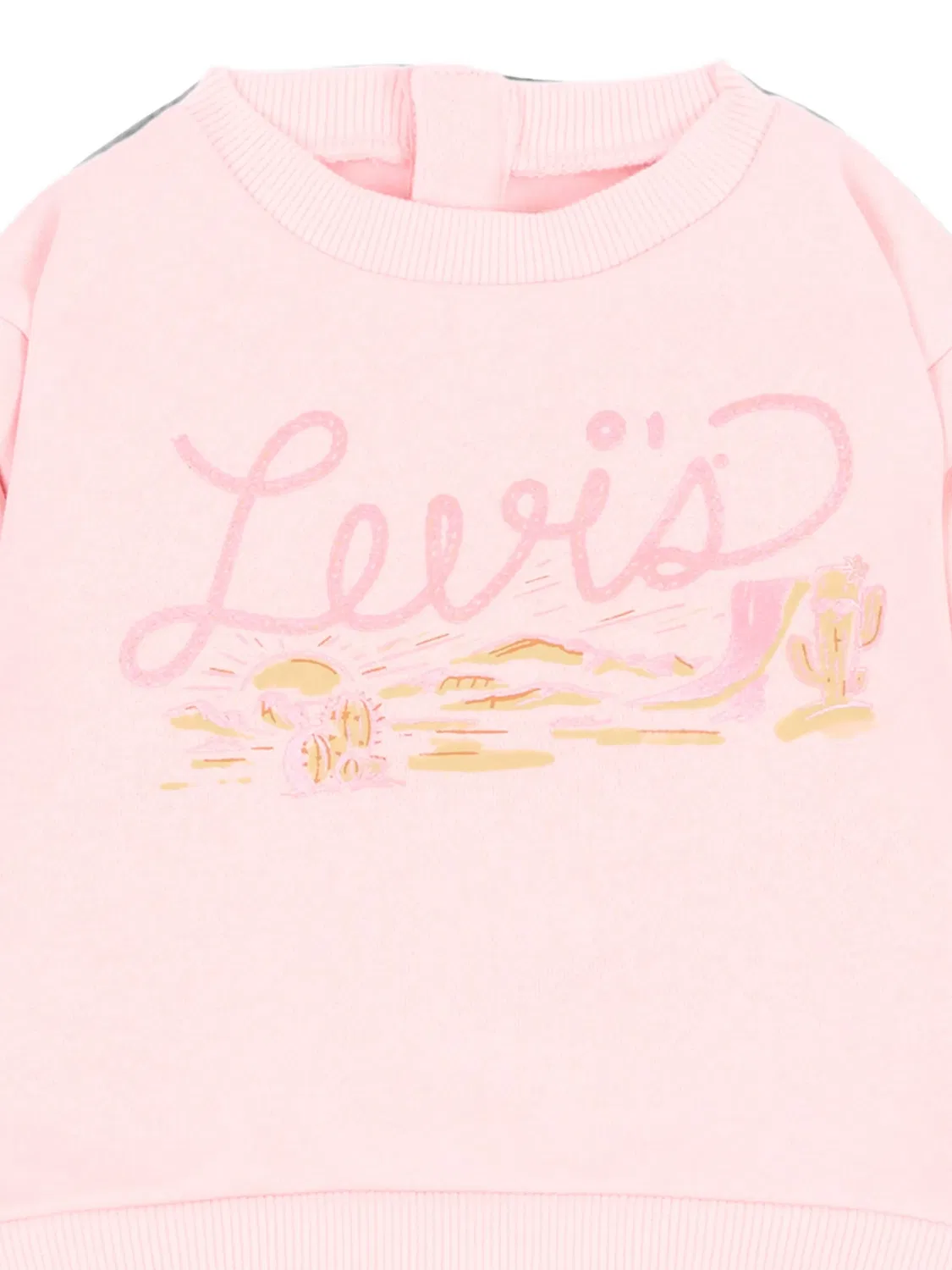 Комплект из свитера и брюк с логотипом Levi'S Kids, розовый — фото 3