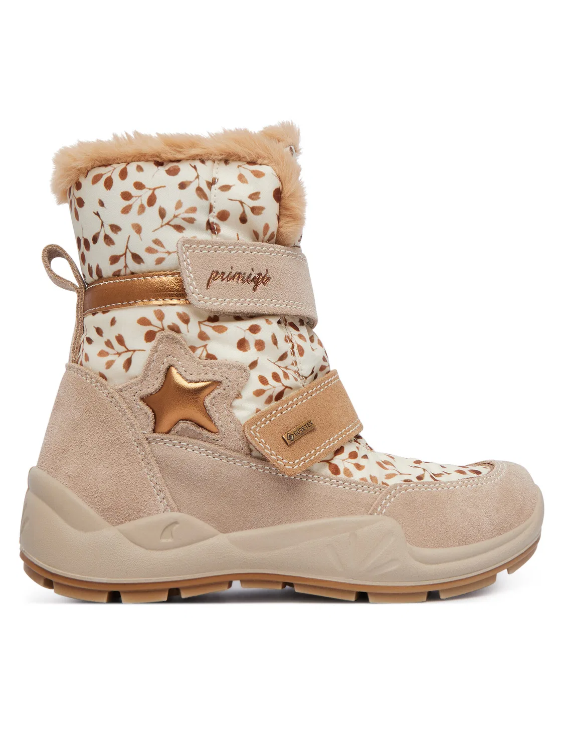 Снегоступы для девочки GORE-TEX Primigi, бежевый