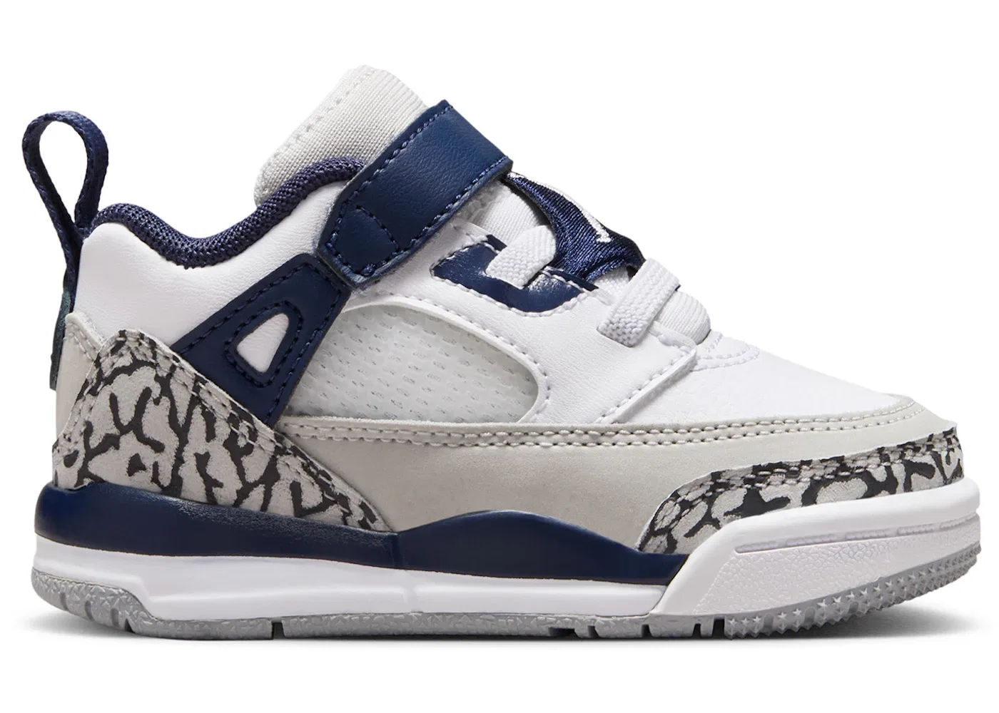 Детские кроссовки Lifestyle Jordan Spizike Low Jordan, White/Neutral Grey/Anthracite/Midnight Navy