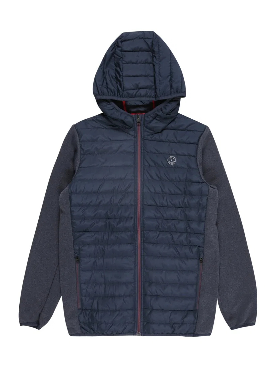 Детская куртка Jack & Jones Junior Between-Season Jacket 'JJEMulti' темно-синего цвета